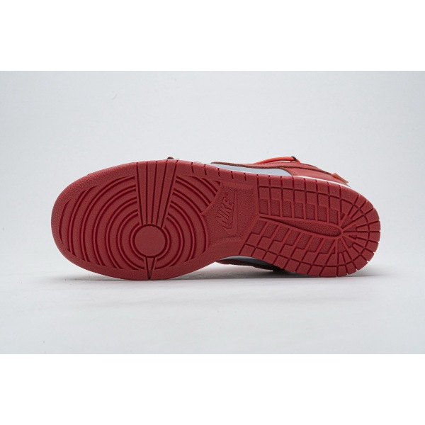LJR Nike Dunk Low Off-White University Red CT0856-600