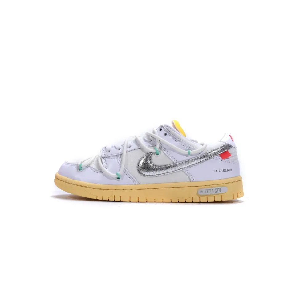 LJR Nike Dunk SB x OFF WHITE Low The 50 NO.1 DM1602-127