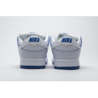 LJR Nike SB Dunk Low Premium White Game Royal CJ6884-100 