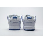 LJR Nike SB Dunk Low Premium White Game Royal CJ6884-100 