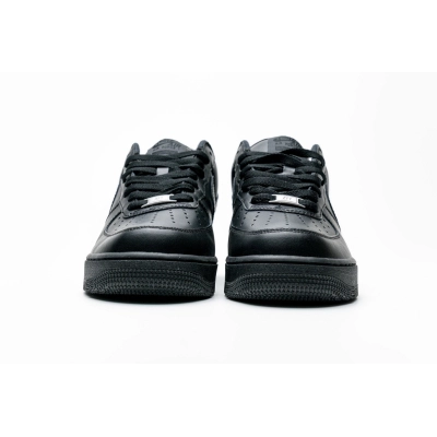 Nike Air Force 1 Low Supreme Black CU9225-001 02