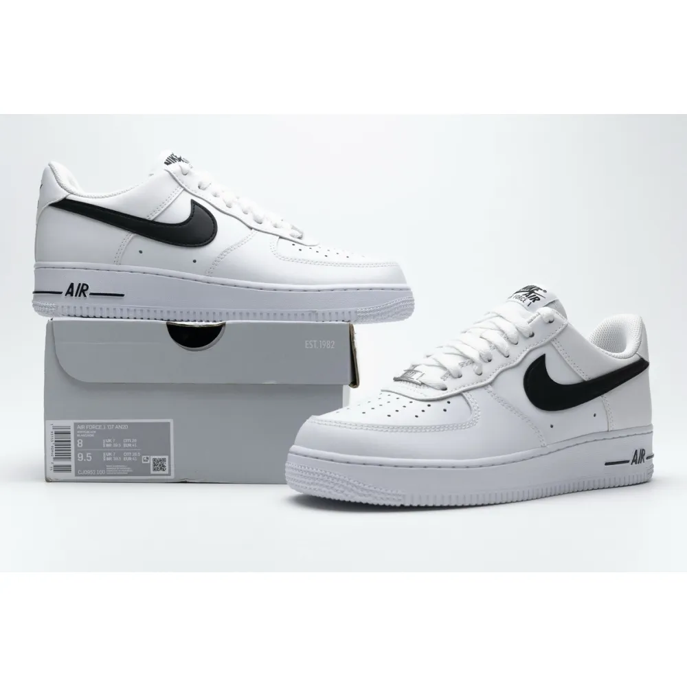 Nike Air Force 1 Low White Black (2020) CJ0952-100