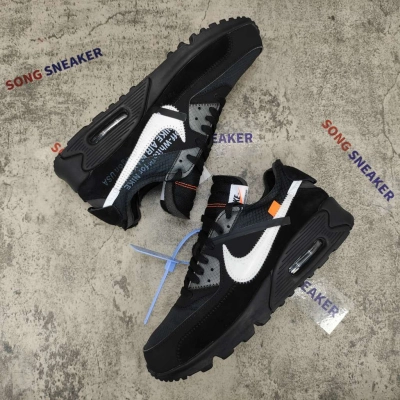 Nike Air Max 90 OFF-WHITE Black AA7293-001 02