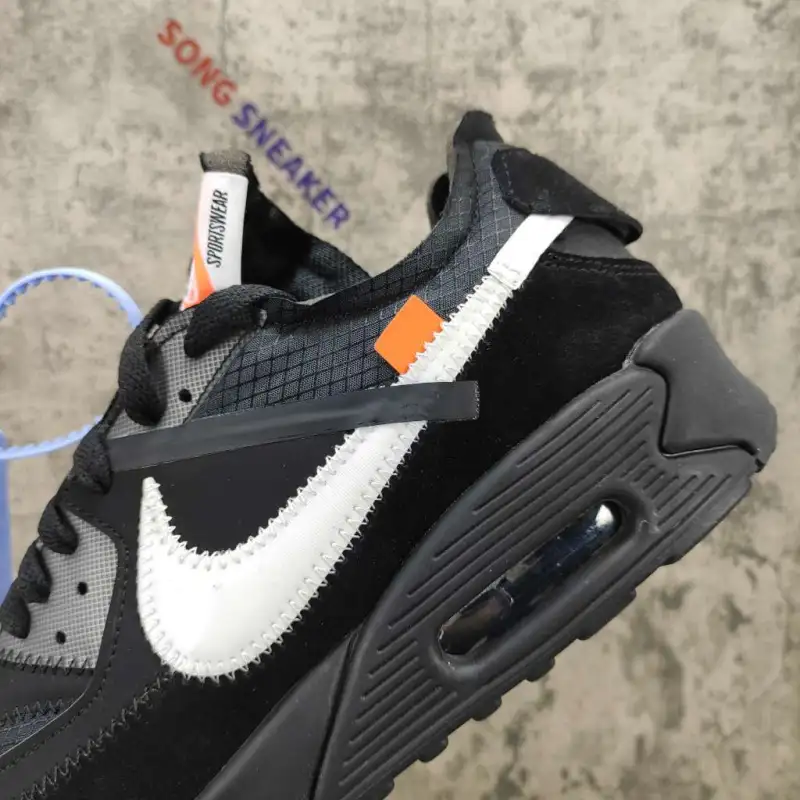 Nike Air Max 90 OFF-WHITE Black AA7293-001