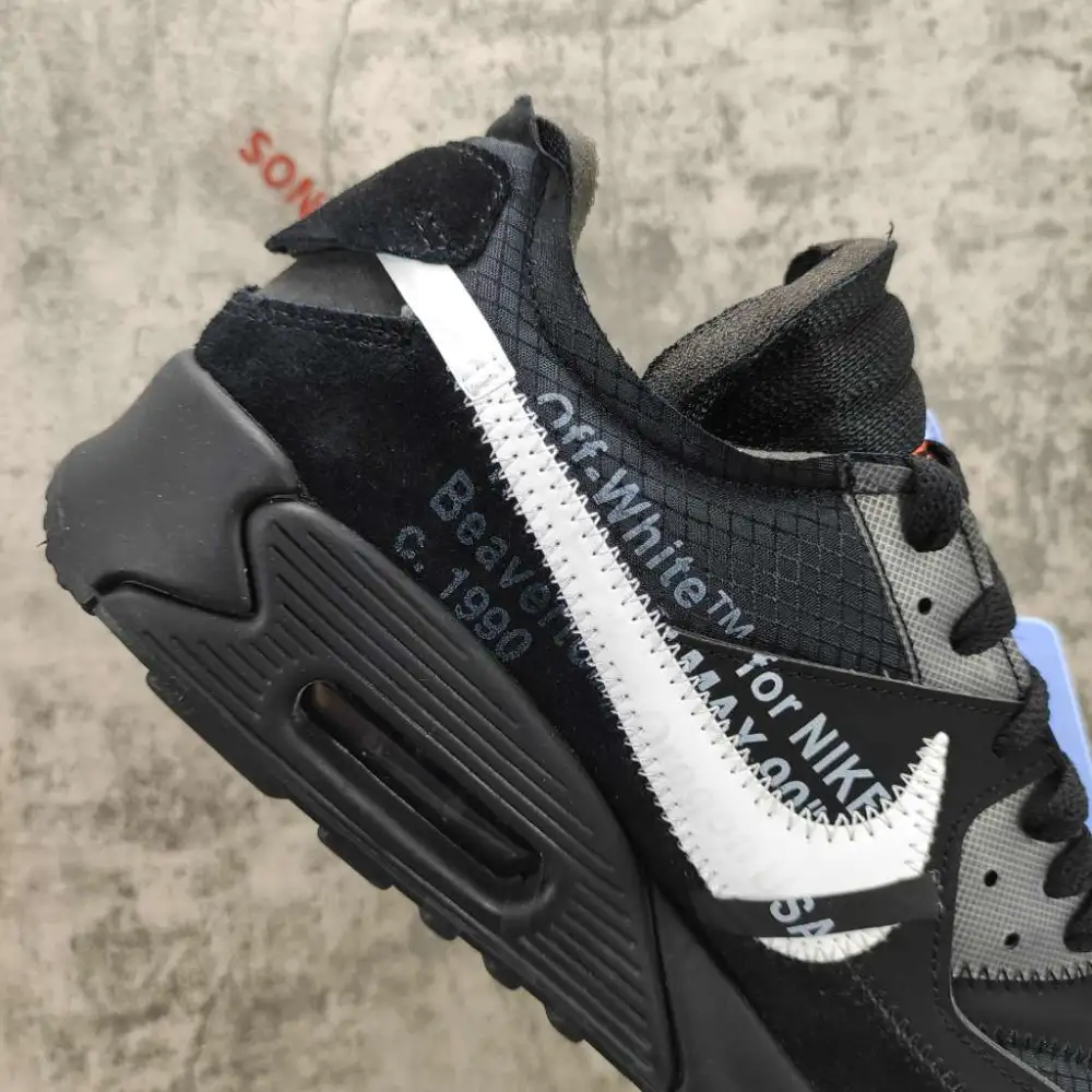 Nike Air Max 90 OFF-WHITE Black AA7293-001