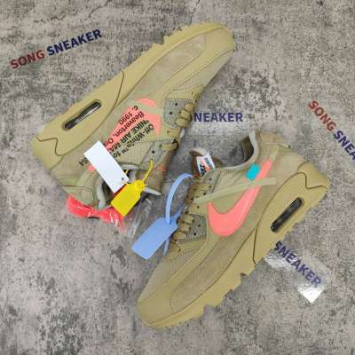 Nike Air Max 90 OFF-WHITE Desert Ore AA7293-200 02