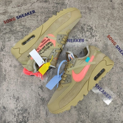 Nike Air Max 90 OFF-WHITE Desert Ore AA7293-200 02