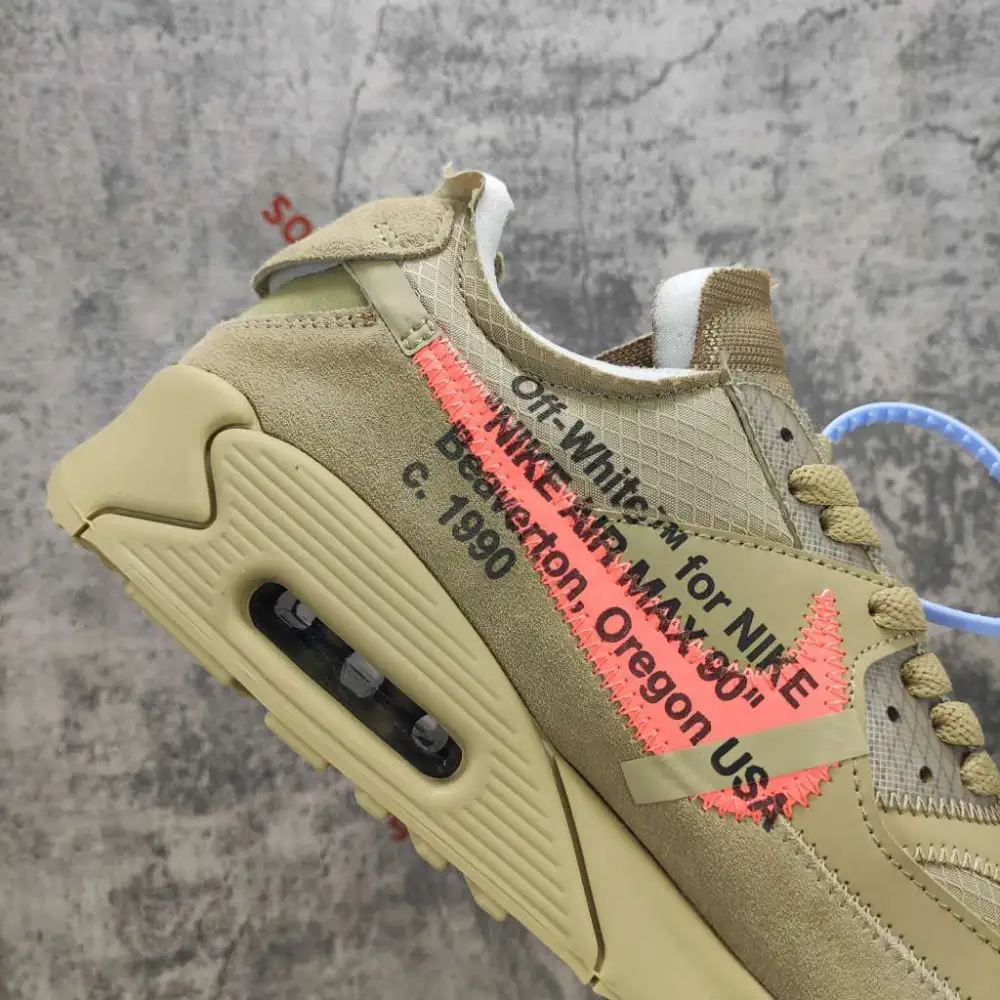 Nike Air Max 90 OFF-WHITE Desert Ore AA7293-200