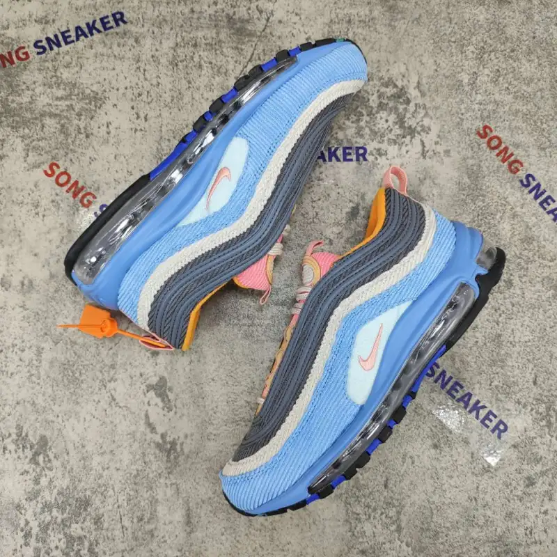 Nike Air Max 97 Corduroy Light Blue CQ7512-462
