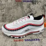 Nike Air Max 97 Sketch Logo White Black Red CK9397-100