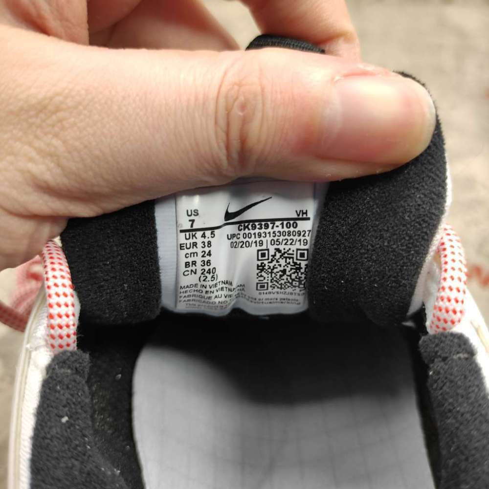 Nike Air Max 97 Sketch Logo White Black Red CK9397-100