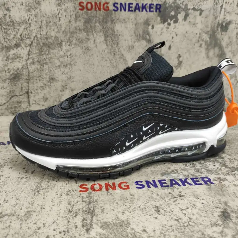 Nike Air Max 97 Swoosh Air Logos Black White AR7621-001