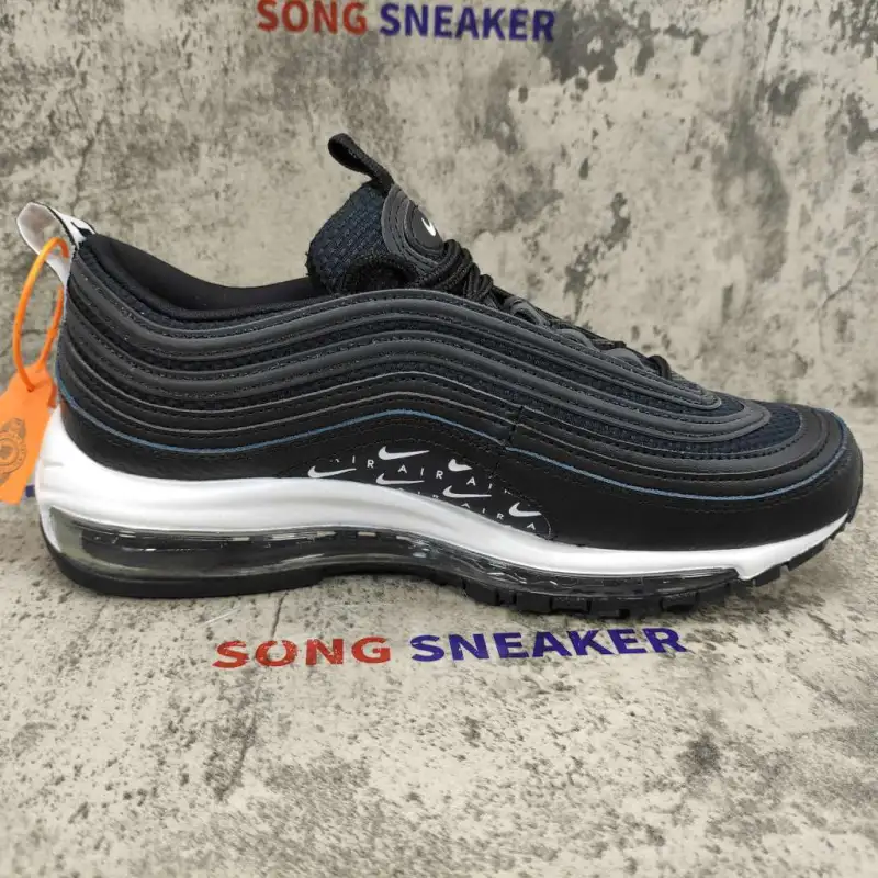 Nike Air Max 97 Swoosh Air Logos Black White AR7621-001