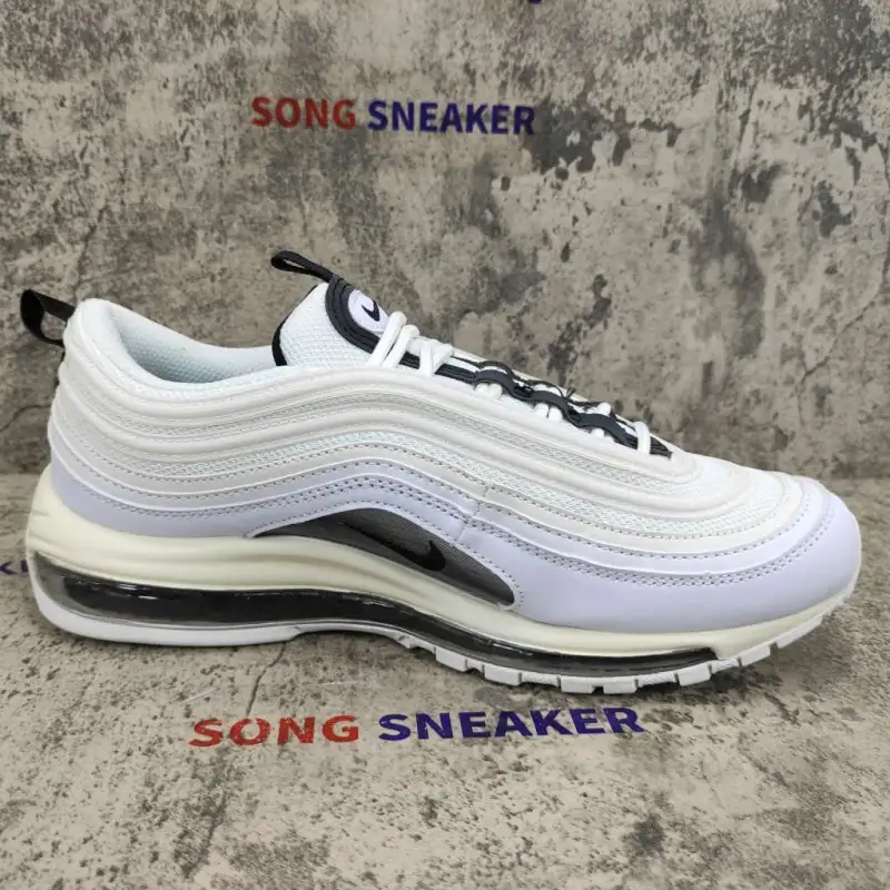 Nike Air Max 97 White Black Silver (W) 921733-103