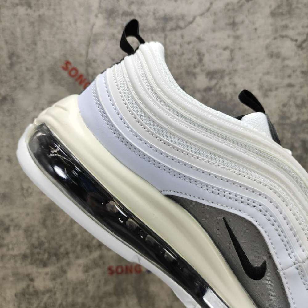 Nike Air Max 97 White Black Silver (W) 921733-103