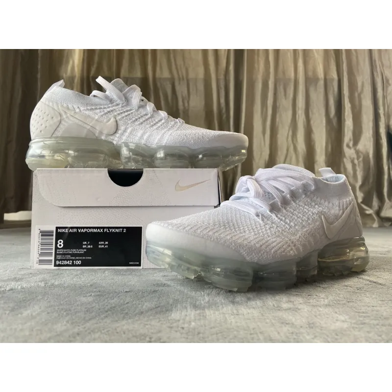 Nike Air VaporMax Flyknit White 942842-100