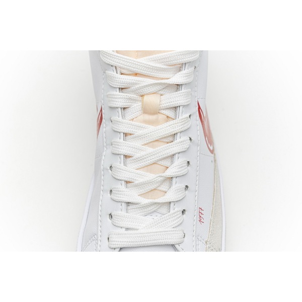Nike Blazer Mid 77 Sketch White Red CW7580-100