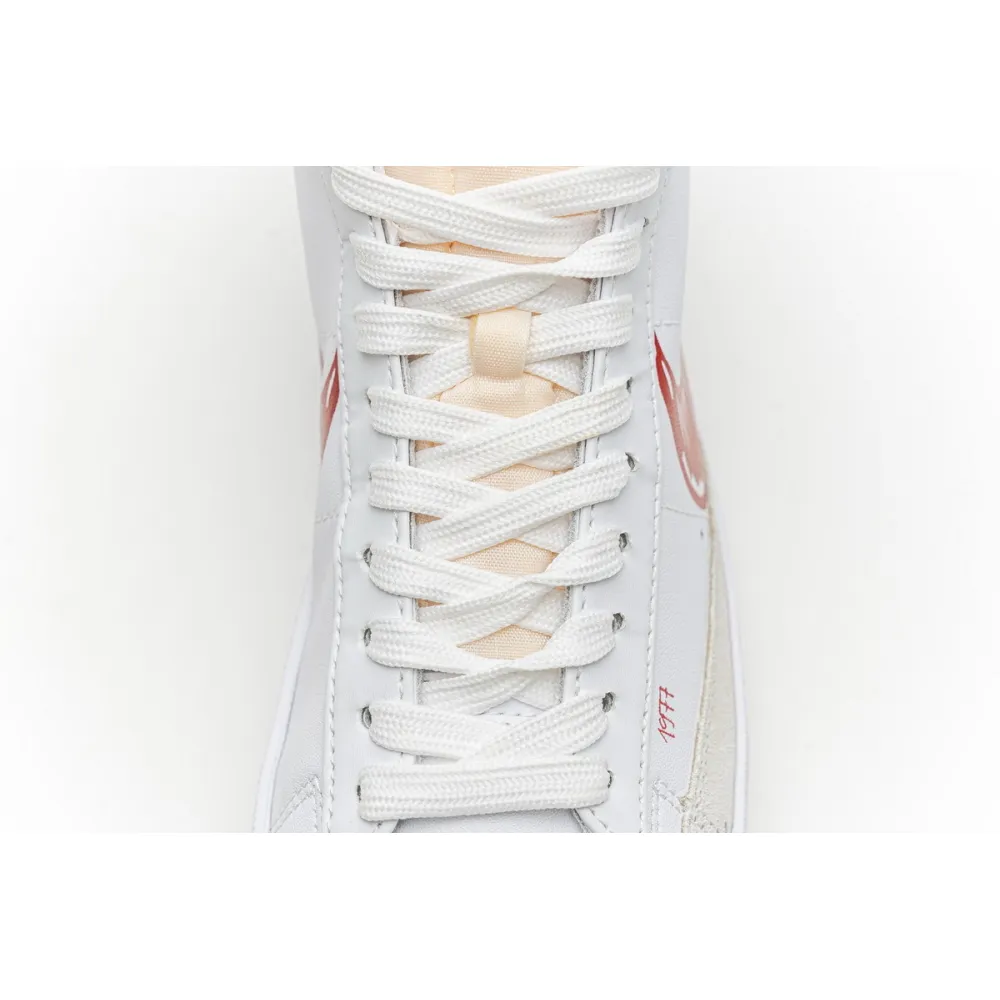 Nike Blazer Mid 77 Sketch White Red CW7580-100