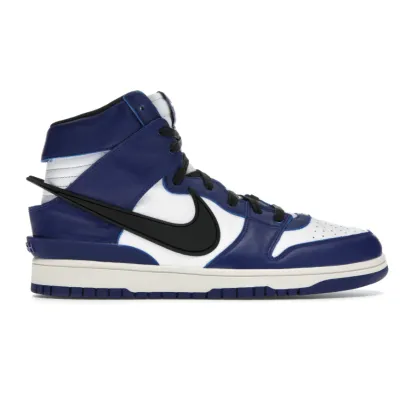 Nike Dunk High AMBUSH Deep Royal CU7544-400 02