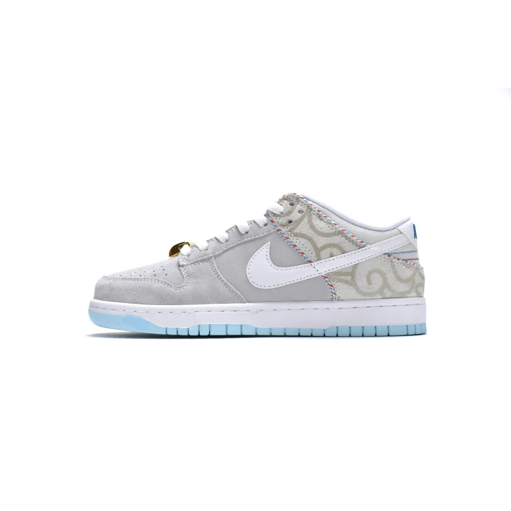 Nike Dunk Low Barber Shop Grey DH7614-500