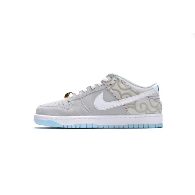 Nike Dunk Low Barber Shop Grey DH7614-500 01