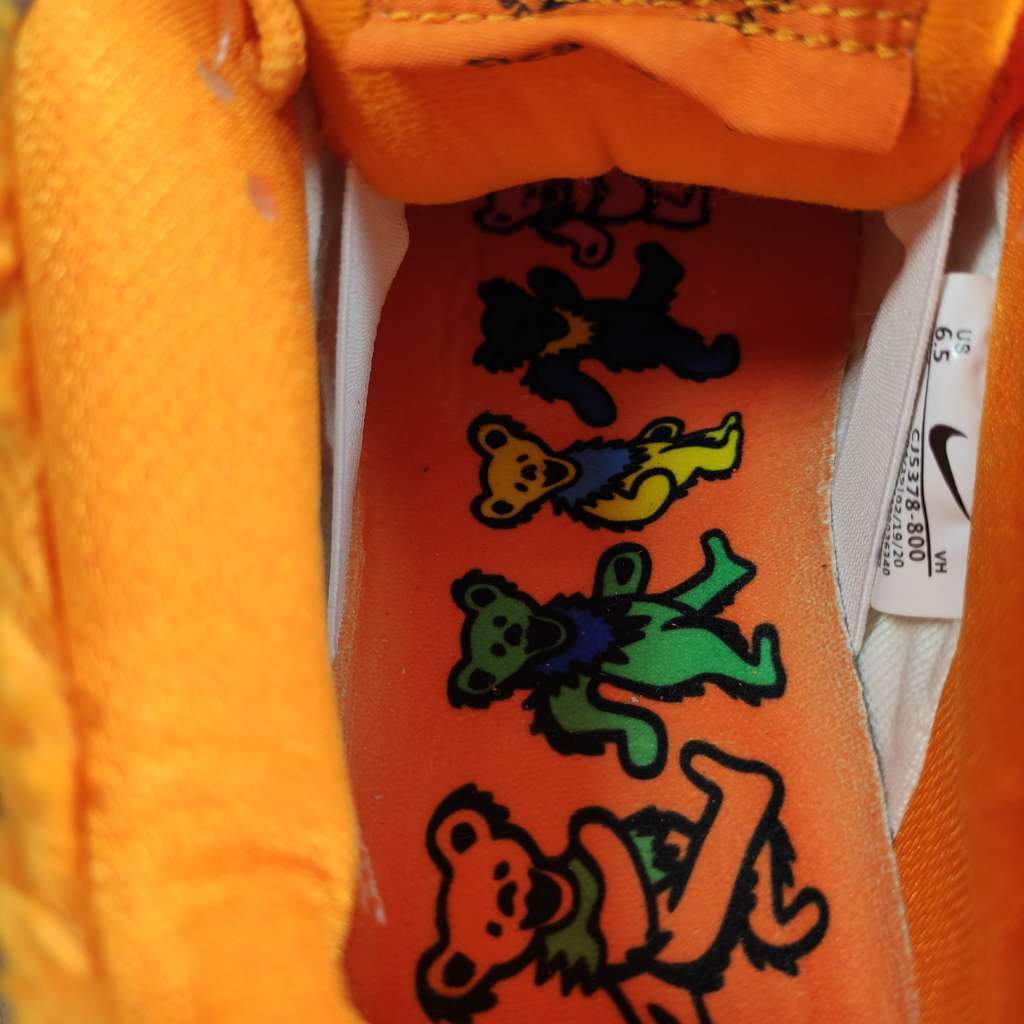 Nike SB Dunk Low Grateful Dead Bears Orange CJ5378-800