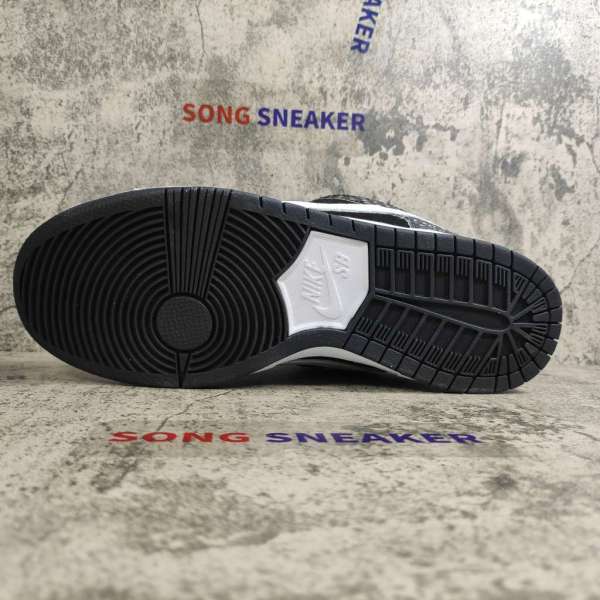 Nike SB Dunk Low Pro ISO Black White CD2563-003