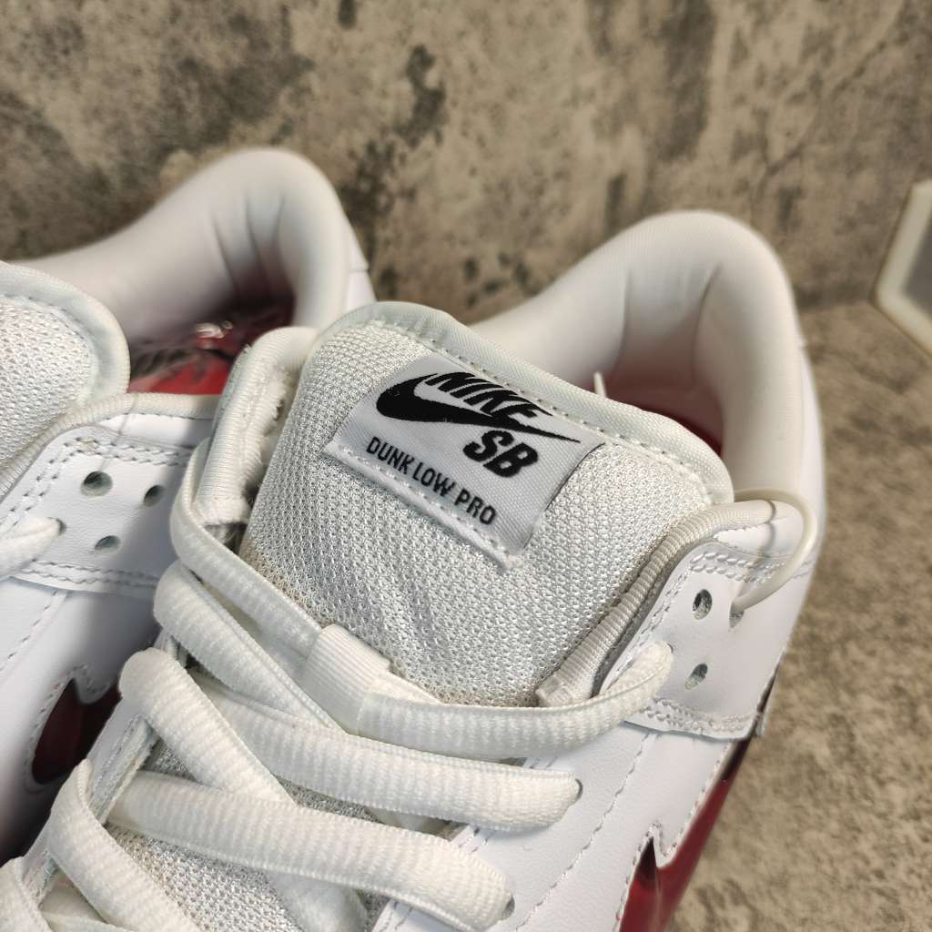 Nike SB Dunk Low Supreme Jewel Swoosh Red CK3480-600