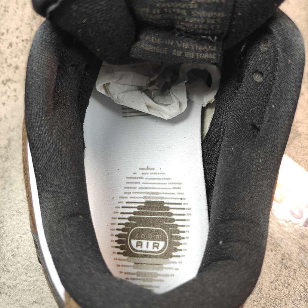 Nike SB Dunk Low White Black Trail End Brown 304292-102