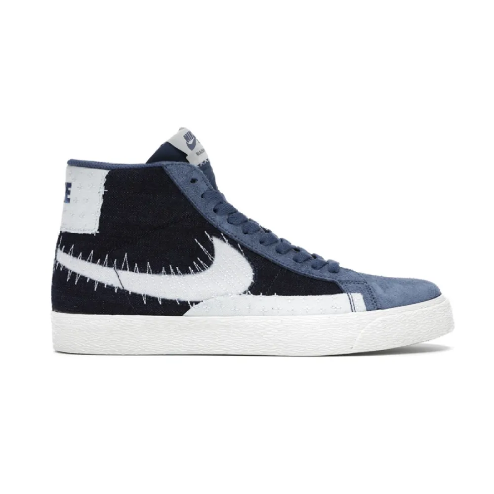 Nike SB Zoom Blazer Mid Sashiko Mystic Navy CT0715-400