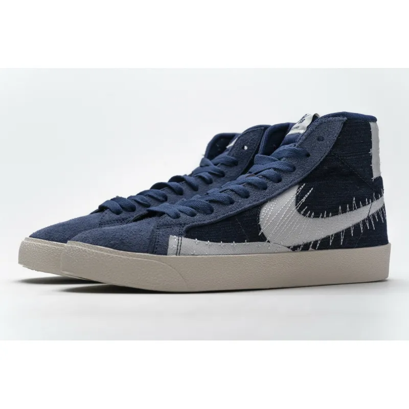 Nike SB Zoom Blazer Mid Sashiko Mystic Navy CT0715-400