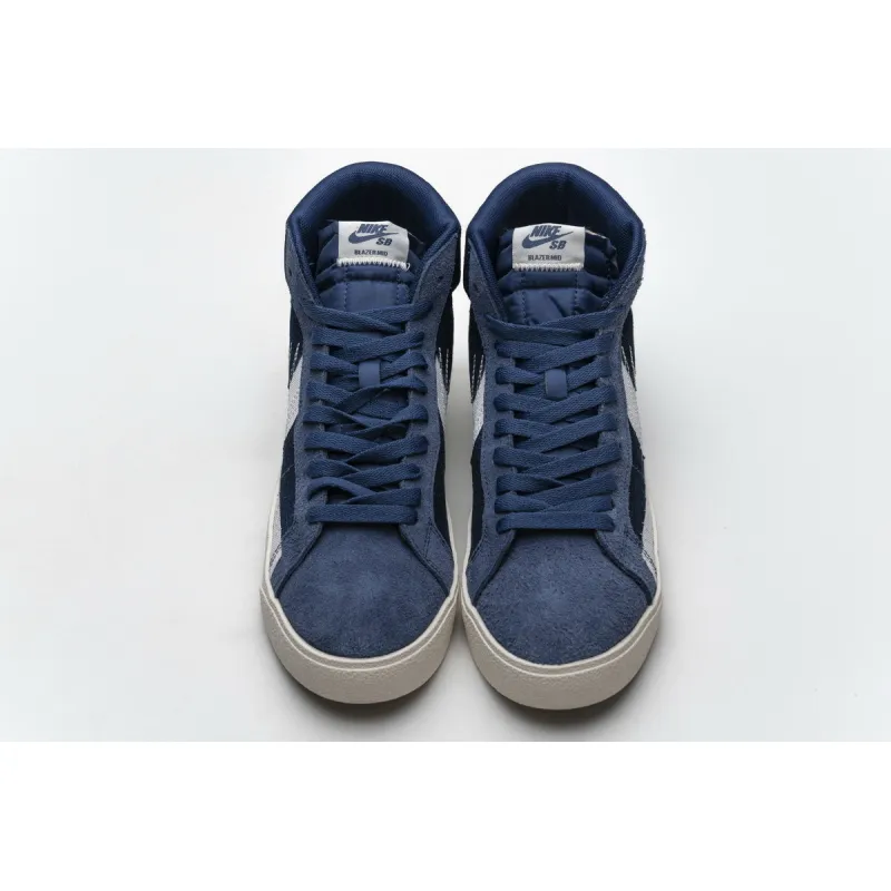 Nike SB Zoom Blazer Mid Sashiko Mystic Navy CT0715-400