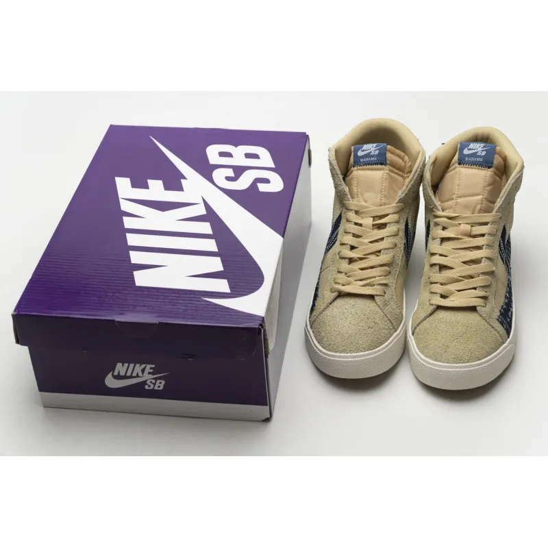 Nike SB Zoom Blazer Mid Sashiko Sesame CT0715-200