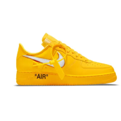 Off-White x Nike Air Force 1 Low University Gold DD1876-700 01