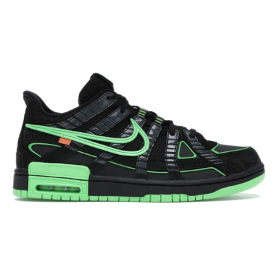 OFF White x Nike Air Rubber Dunk Green Strike CU6015-001 01