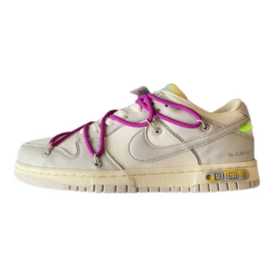 OFF WHITE x Nike Dunk SB Low The 50 NO.21 DM1602-100 02