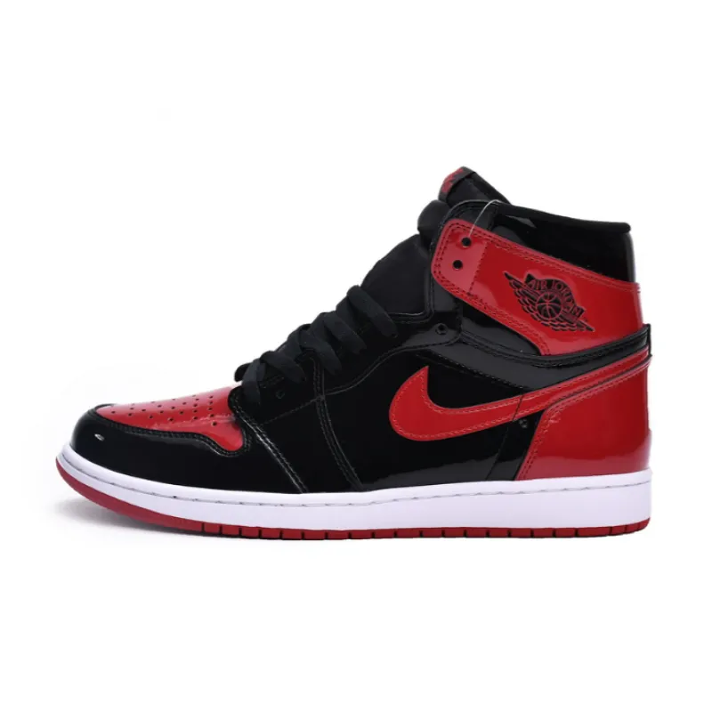 Og Tony Air Jordan 1 High OG Bred Patent 555088-063