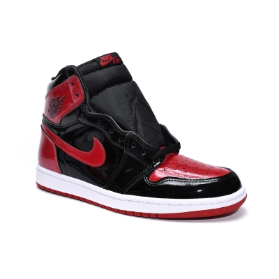 Og Tony Air Jordan 1 High OG Bred Patent 555088-063 02