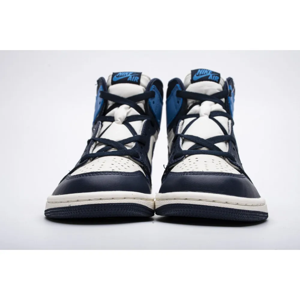 Og Tony Air Jordan 1 Retro High Obsidian UNC 555088-140