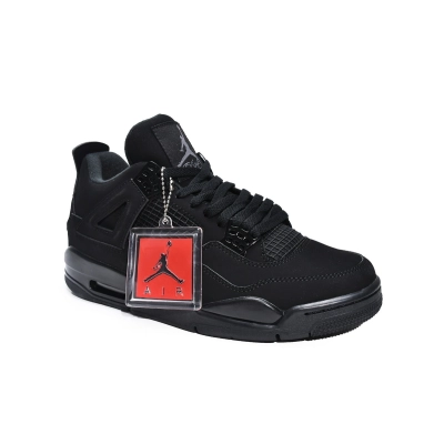 LJR Air Jordan 4  Retro Black Cat (2020) CU1110-010 02