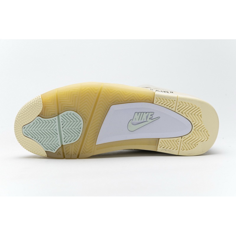 LJR Air Jordan 4 Retro Off-White Sail CV9388-100