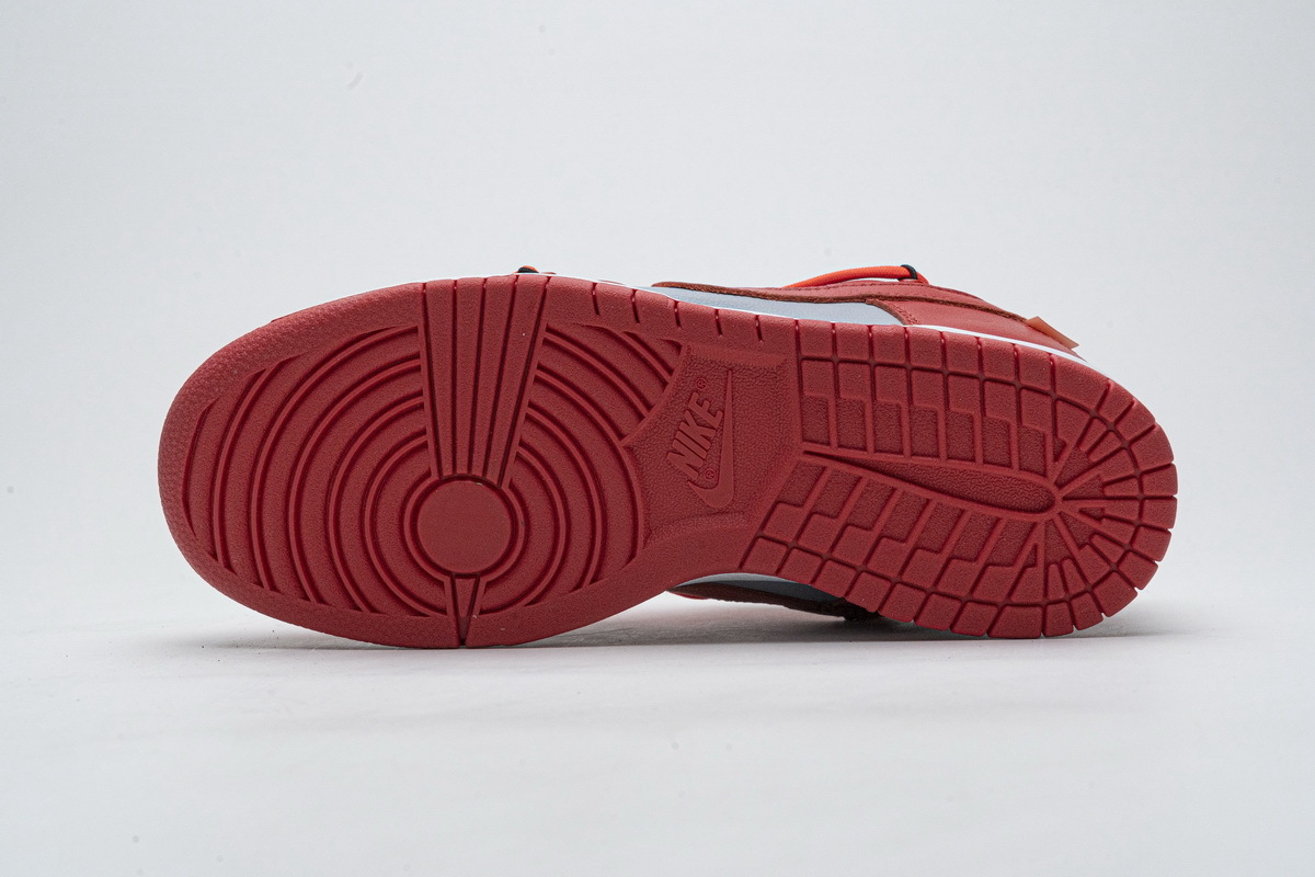 Og Tony Nike Dunk Low Off-White University Red CT0856-600