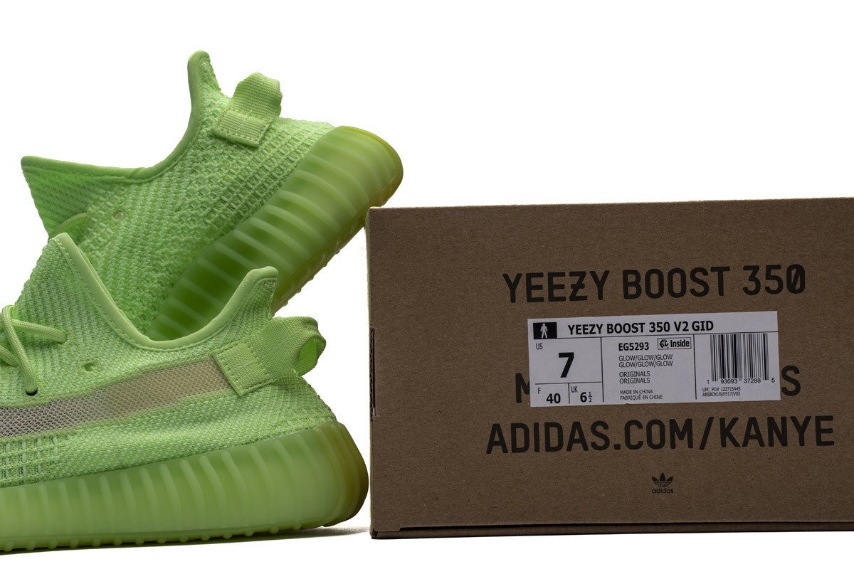 Perfect Kicks Yeezy Boost 350 V2 Glow EG5293