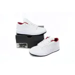 Air Jordan 1 Low All-white Red 553560-164