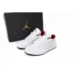 Air Jordan 1 Low All-white Red 553560-164