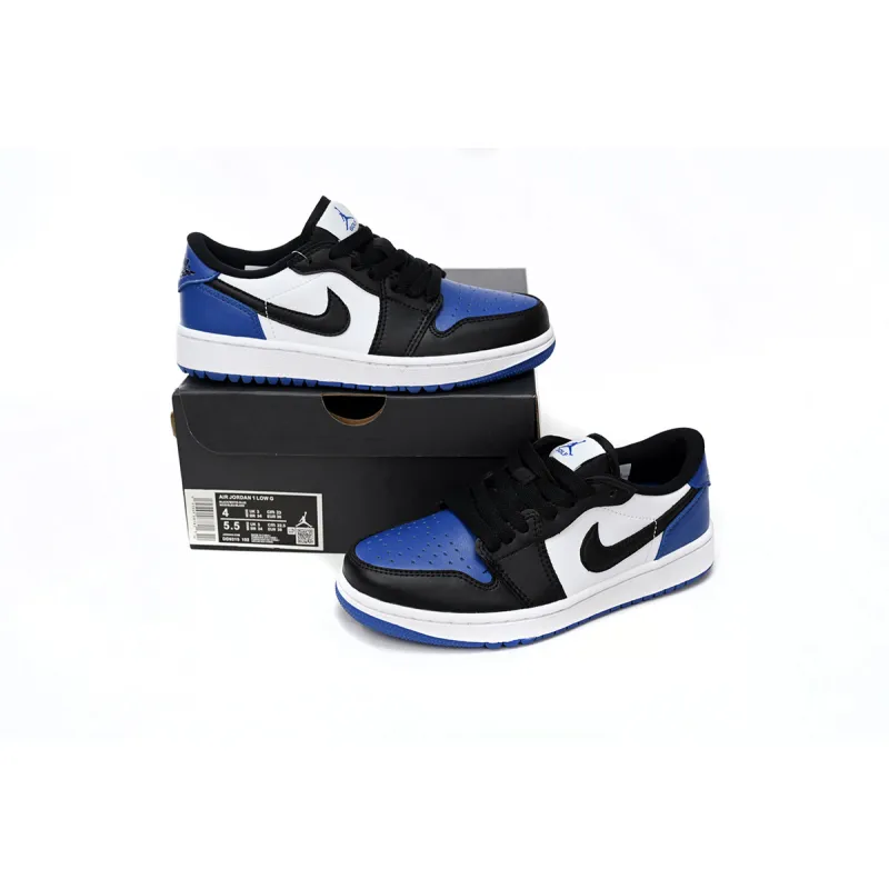 Air Jordan 1 Low Golf Black and White DD9315-102