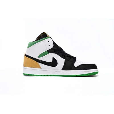 Air Jordan 1 White, orange and Green 852542-101 02