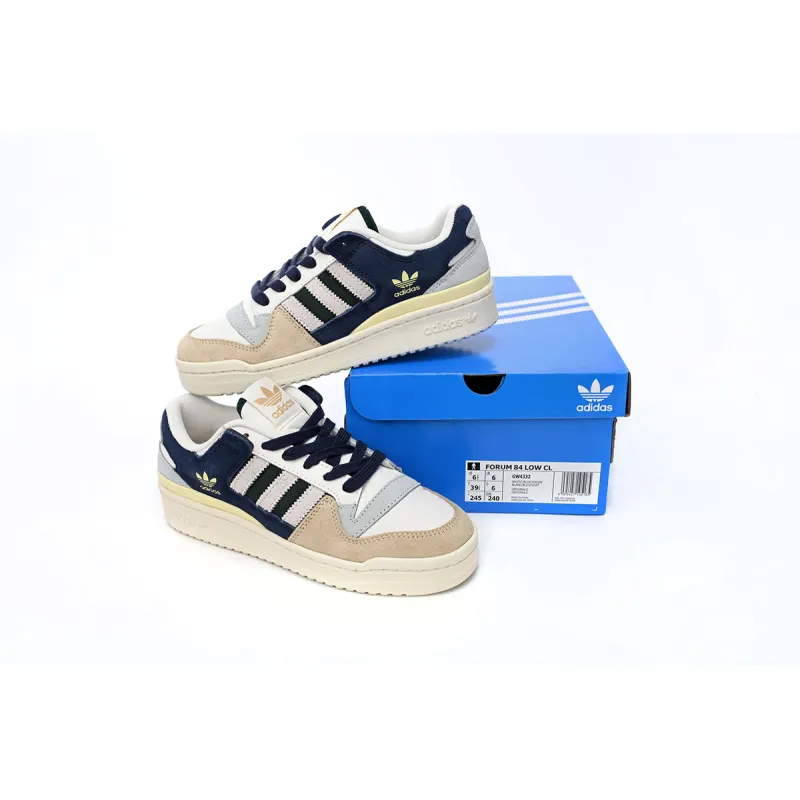 Atmos x adidas Forum Low Gray-blue Brown GW4332