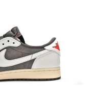 Travis Scott x Air Jordan 1 Low White Brown Barb DM7866-162