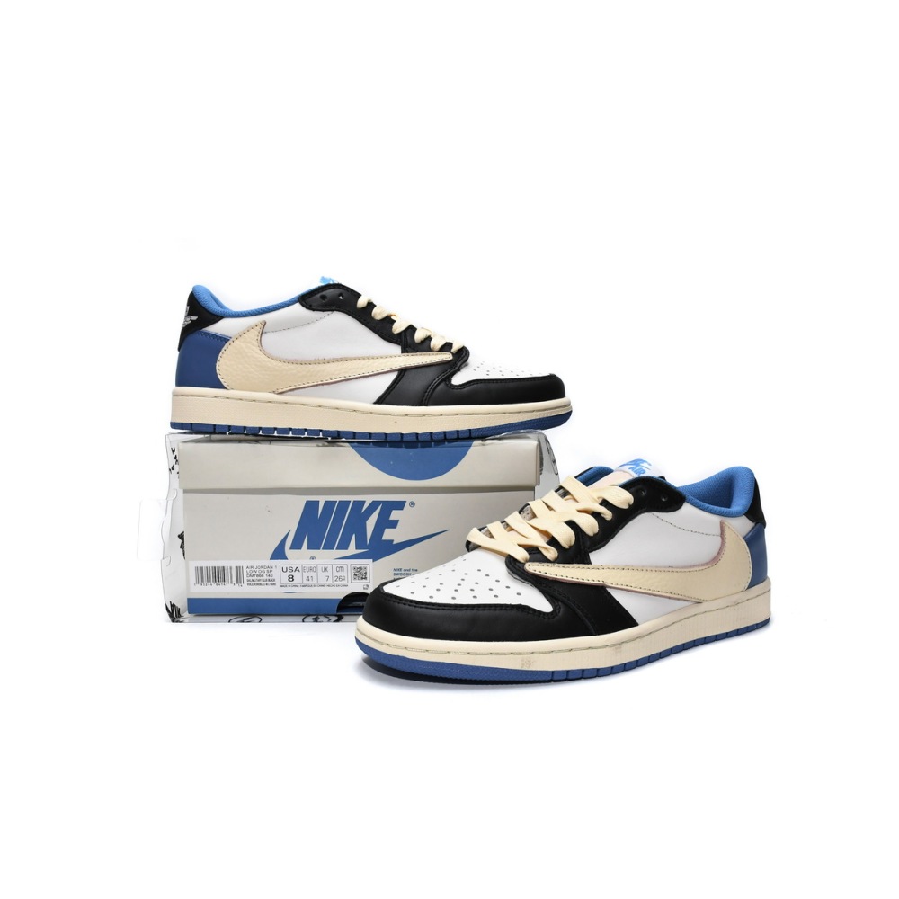 (Limited Offer) Travis Scott x Fragment Design x Air Jordan 1 Low DM7866-140